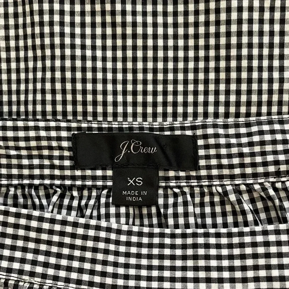 J.Crew Penny top in gingham
